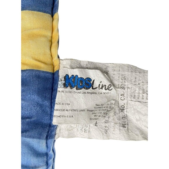 Kids Line Hey Diddle Diddle Baby Blanket 32" x 43" Nursery Rhyme - Picture 4 of 6